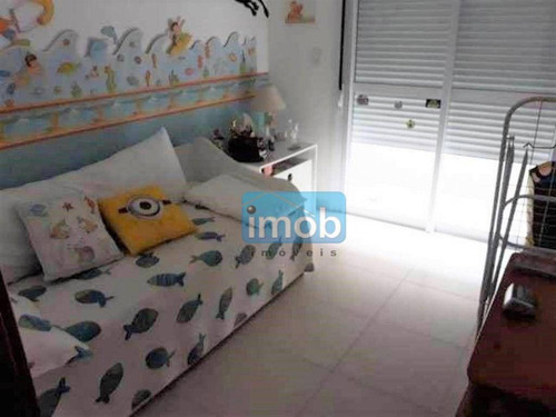 Imagem 6 de 9 de Apartamento Com 3 Dormitórios À Venda, 90 M² Por R$ 750.000,00 - Boqueirão - Santos/sp - Ap8009