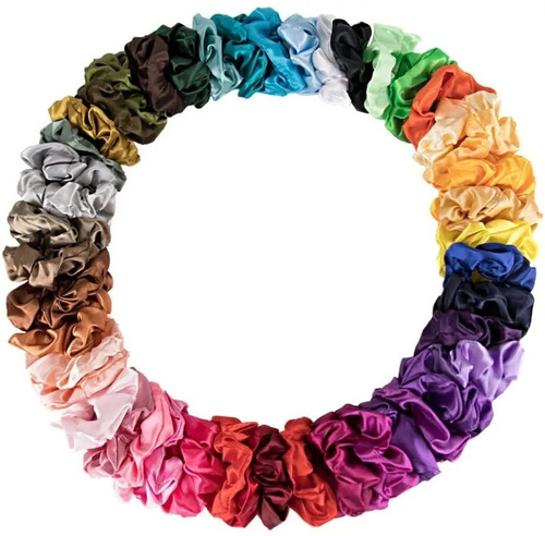 Bandas Elásticas De Cabello Para Mujer, 46 Colores