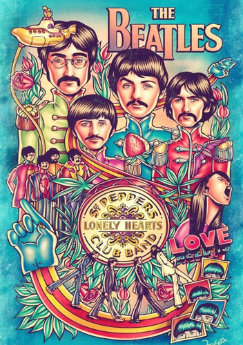 Cuadros De Chapa - The Beatles