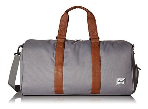 Bolso De Viaje Duffel Herschel 42.5kg Gris Y Marron