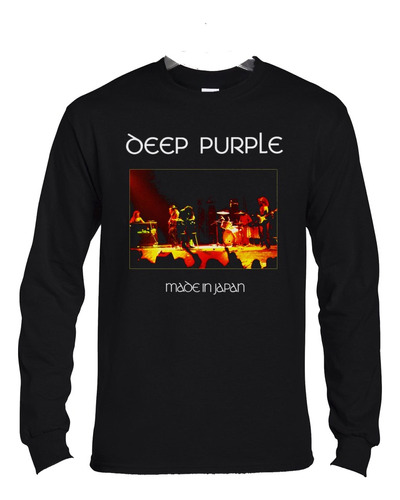 Polera Ml Deep Purple Made In Japan Rock Abominatron