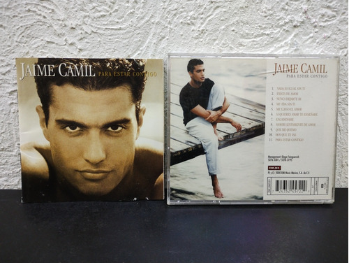 Cd Jaime Camil - Para Estar Contigo Solo Portada Y Caja Orig