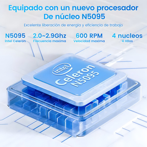 Laptop Intel Celeron Ddr4 16 Gb Ram 1024 Gb Ssd Plata 15.6