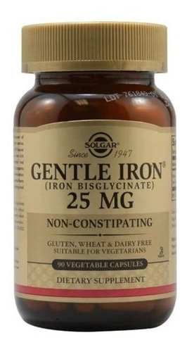 Hierro Bisglycinate Gentle Iron 90 Capsulas