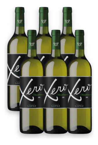 Xero Vino Blanco Chardonnay Caja X6u 750ml Mendoza Argentina