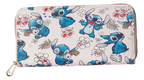 Carteras Largas Para Dama (disney-sanrio) Stitch Mod 3 Pu