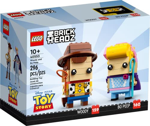 Lego Brickheadz Woody And Bo Peep - Toy Story, 296 Piezas