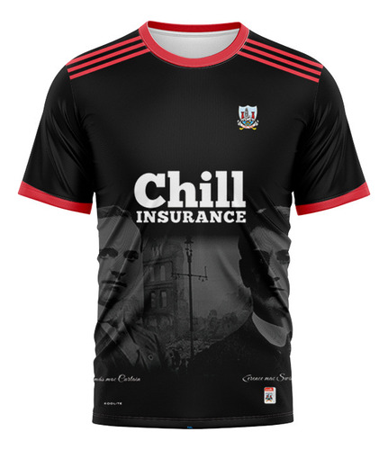 Camiseta De Rugby Conmemorativa Impresa En 3d Del Cork Gaa