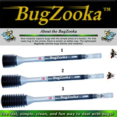 Bugzooka Aspiradora Atrapadora De Insectos Wb100 (paquete De