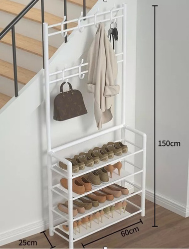 Perchero Ropa Organizador Closet Hogar Guardaro Ganchos