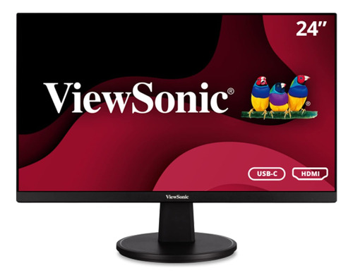 Monitor Usb C Viewsonic Va2447-mhu De 24 Pulgadas Full Hd 10