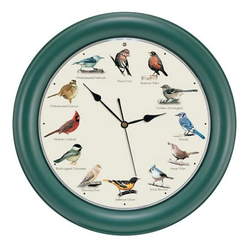 Reloj De Pájaro Cantor   De Mark Feldstein, 10.7 Pulga...