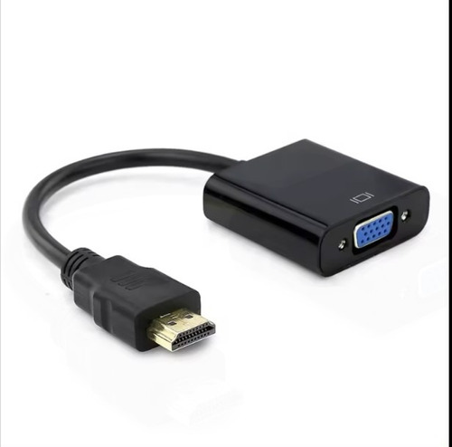 Convertidor Hdmi A Vga Adaptador Macho A Hembra Hd 1080p