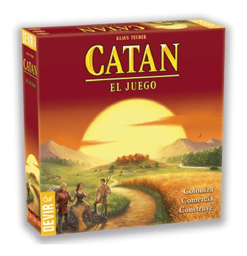 Catan - Juego De Mesa En Español - Devir