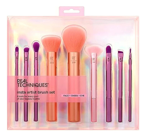 Real Techniques, Kit De Brochas De Maquillaje, Insta Artist