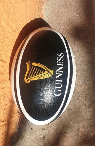 Imagen 2 de 4 de Pelota Amateur Rugby Cuerina Resistente Y Fuerte Crazy Shop