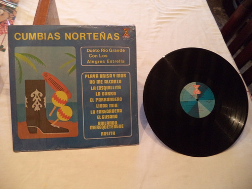 Cumbias Norteñas Con El Dueto Rio Grande 1980 Lp D Coleccion