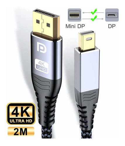 4k Mini Displayport A Displayport 1.2 2mt 4k-60hz 2k-165hz