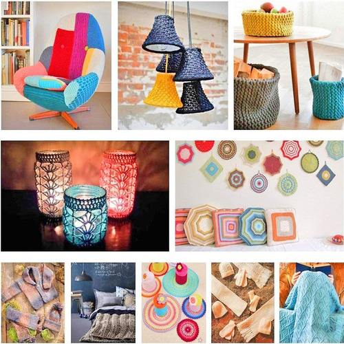 Kit De Ganchos Y Accesorios Para Tejer Al Crochet 100 Pzas
