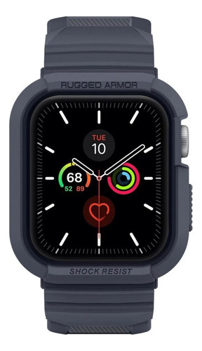 Case Spigen Rugged Armor Pro Para Apple Watch Se 1 / 2 44mm