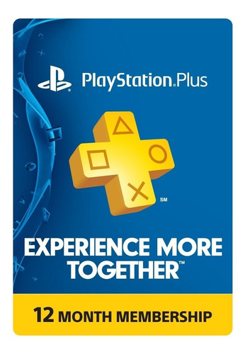 Psn Playstation Plus 1 Año - Ps5 | Ps4 | - Usa | Kalmi Store