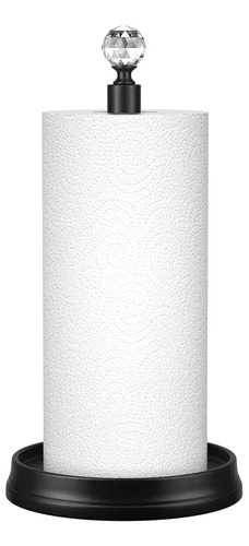 Kasunto Paper Towel Holder (con Cabeza De Cristal) Steel Pap