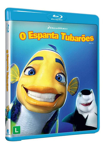 Blu-ray O Espanta Tubarões - Dreamworks - Smith, De Niro
