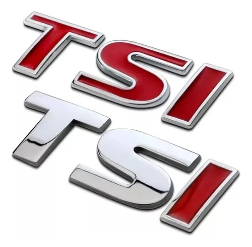 Emblema Tsi Auto Accesorios Tuning Lujo Compatible Con Vw