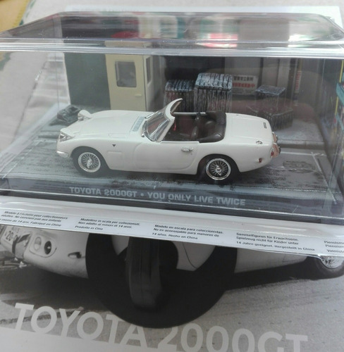 Colecc. Bond 007. Toyota 2000 Gt. Esc. 1/43
