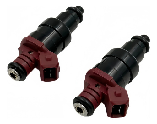 2x Inyector Gasolina Derby Jetta 1.8l Rojo Bac906031 Nuevo