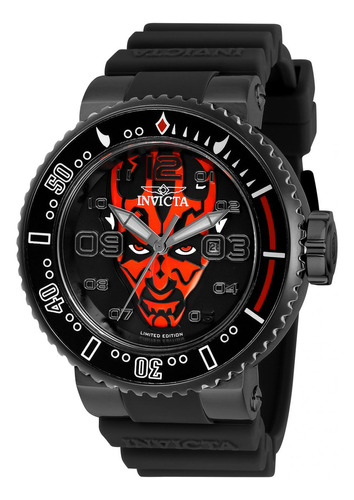 Reloj Para Hombre Invicta Star Wars 27670 Negro