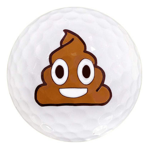 Navika Bola Golf Emoji Color Blanco Alta Visibilidad ( 3)
