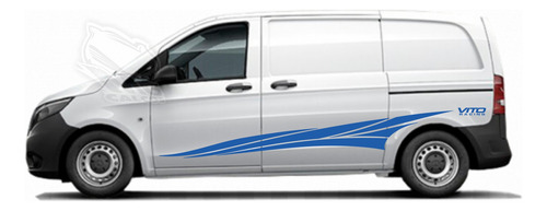 Grafica Ploteo Mercedes Benz Vito Sw4 Full Kit