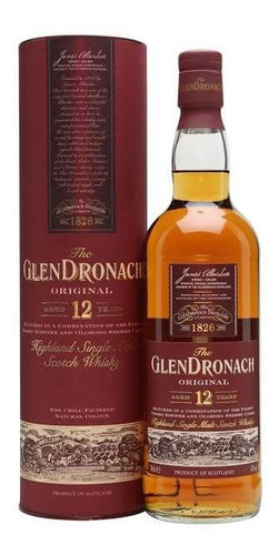 Whisky Glendronach 12 Anos Original 700ml 43% - Single Malt