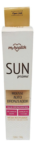 Mousse Auto Bronzeador Sun Prime 150ml Myhealth 