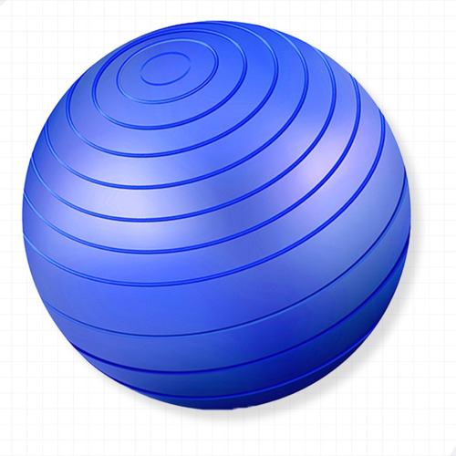 NA WEB Bola De Pilates Yoga 85 cm cor Azul