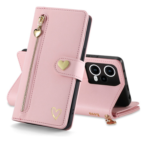 Tarjetas Con Cremallera Funda De Cuero Solt Wallet For