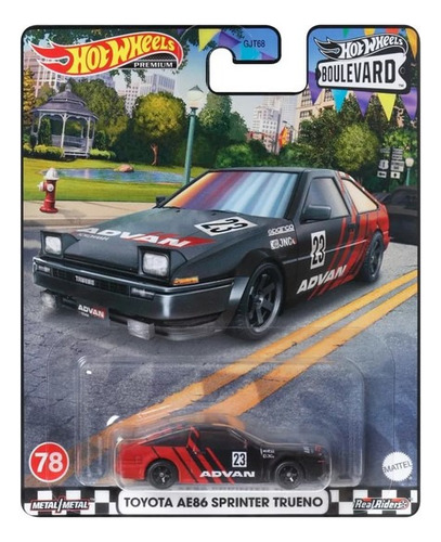 Hot Wheels Premium Toyota Ae86 Sprinter Trueno