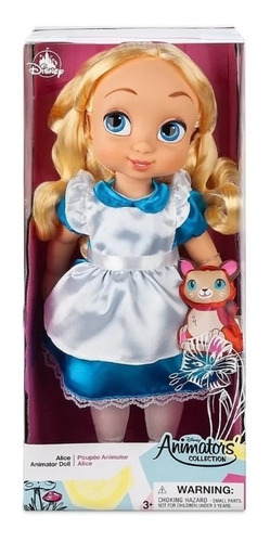 Alicia  Muñeca Animators 41 Cm Disney Store Nueva Temporada