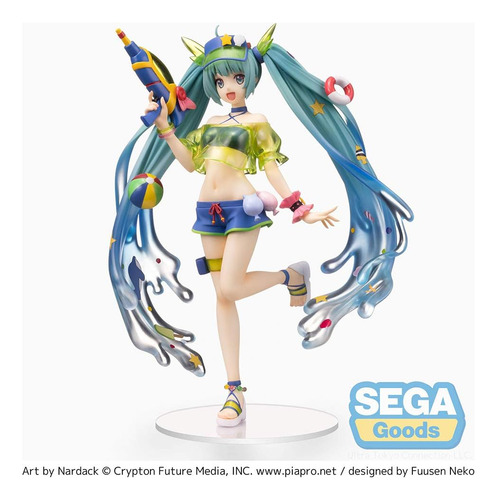 Hatsune Series Miku Spm Figura Hatsune Miku - Desfile Splash