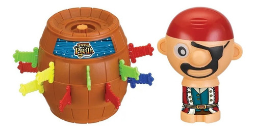 Jogo de mesa Barril pirata Grande Art Brink ZFT135