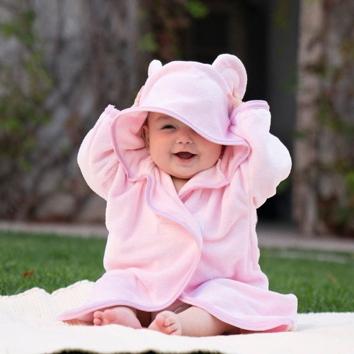 Bata De Baño Para Bebé Comoda Talla 0 A 12. Varios Diseños.