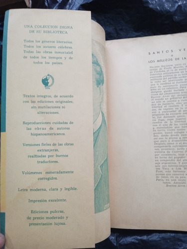 Santos Vega O Los Mellizos De La Flor (Usado)