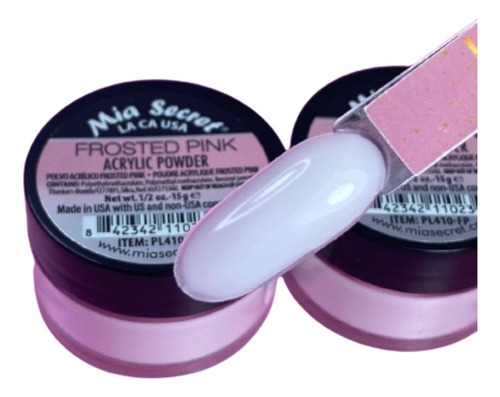 Frosted Pink - Acrylic Powder - Mia Secret (15grs)