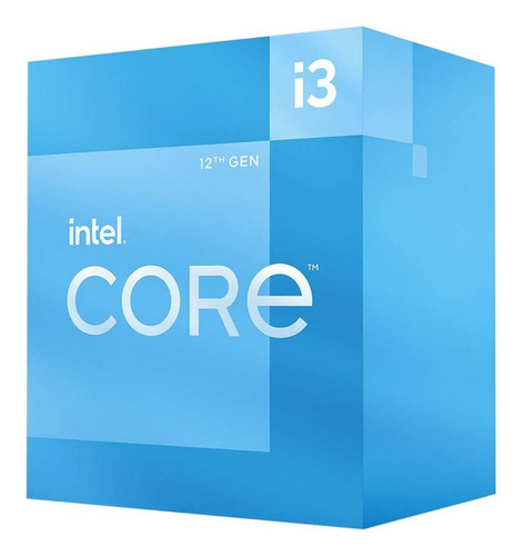 Procesador Intel Core I3 12100 3.3ghz 4 Núcleos S1700 Nnet