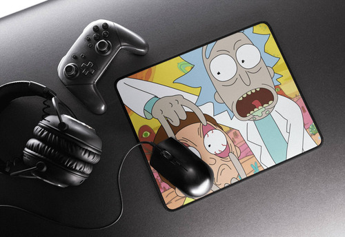 Mousepad Rick And Morty Modelo 5
