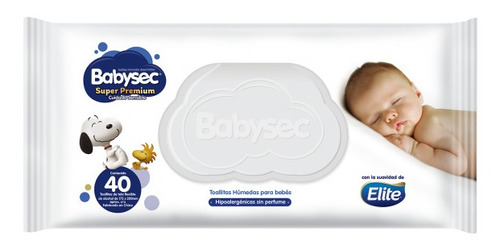 Toallitas Babysec Super Premium X40