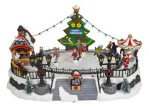 Comprar Casa De Música Navideña Iluminada, Decoración Festiva,