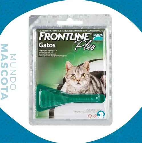 Merial Frontline Gatos Mayor a 2 Meses Plus Gato - 1 kg - 1