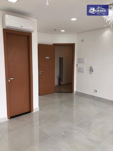 Sala Para Alugar, 38 M² Por R$ 2.000,00/mês - Vila Rio De Janeiro - Guarulhos/sp - Sa0196